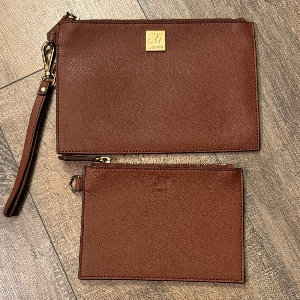 Jason Wu Tan Leather Clutches